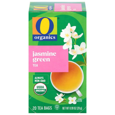O Organics Tea Jasmine Green 20 Count - 0.99 Oz