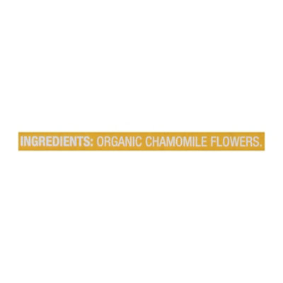 O Organics Herbal Tea Organic Chamomile 20 Count - 0.7 Oz - Image 3