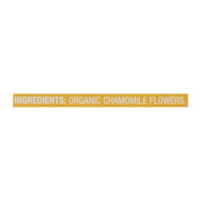 O Organics Herbal Tea Organic Chamomile 20 Count - 0.7 Oz - Image 4