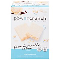 Power Crunch Energy Bar Protein French Vanilla Creme - 5-1.4 Oz - Image 3