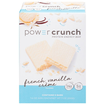 Power Crunch Energy Bar Protein French Vanilla Creme  Oz - Safeway