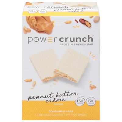 Power Crunch Energy Bar Protein Peanut Butter Creme - 5-1.4 Oz - Image 3