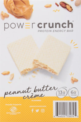 Power Crunch Energy Bar Protein Peanut Butter Creme - 5-1.4 Oz - Image 6