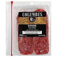 Columbus Pre-Sliced Genoa Salame Pillow Pack - 10 Oz - Image 1