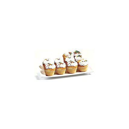 Bakery Cupcake Pareve White 10 Count - Each