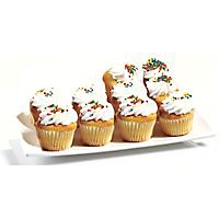 Bakery Cupcake Pareve White 10 Count - Each