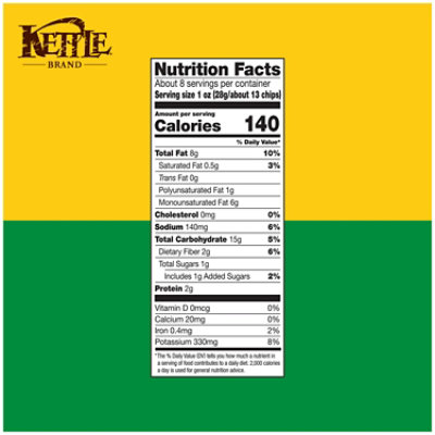 Kettle Brand Sour Cream & Onion Kettle Potato Chips - 8.5 Oz - Image 4