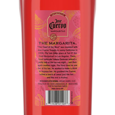 Jose Cuervo Authentic Margarita Strawberry Lime Ready to Drink Cocktail - 1.75 Liter - Image 4