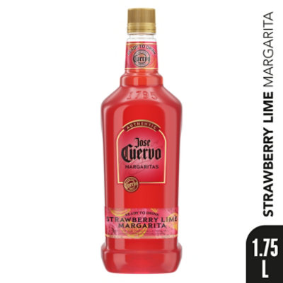 Jose Cuervo Margarita Strawberry Lime Ready To Drink - 1.75 Liter