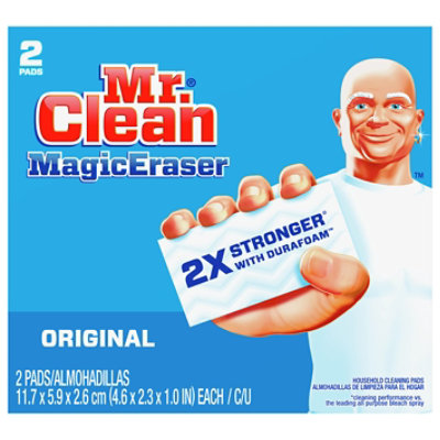 Mr. Clean Magic Eraser Original Cleaning Pads with Durafoam - 2 Count - Image 2