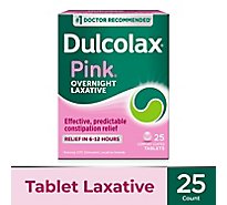 Dulcolax Laxative 5 mg Comfort Coated Tablets For Women - 25 Count