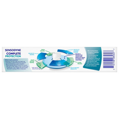 Sensodyne Toothpaste Complete Protection Sensitivity Cavity & Gingivitis Extra Fresh - 3.4 Oz - Image 4