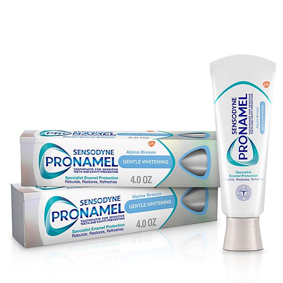 Sensodyne Pro Namel Toothpaste Gentle Whitening Twin Value Pack 2 Count - 8 Oz