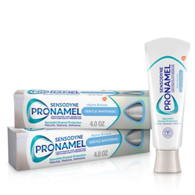 Sensodyne Pro Namel Toothpaste Gentle Whitening Twin Value Pack 2 Count - 8 Oz - Image 1