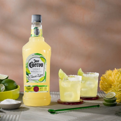 Jose Cuervo Authentic Margarita Classic Lime Light Ready to Drink Cocktail - 1.75 Liter - Image 5