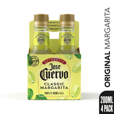 Jose Cuervo Authentic Margarita Classic Lime Ready to Drink Cocktail - 4-200 Ml - Image 5