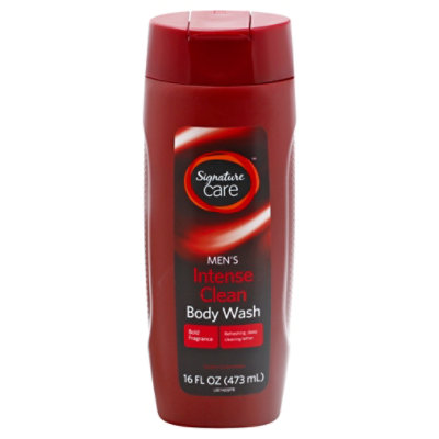 Signature Select/Care Mens Body Wash Intense Clean Bold Fragrance - 16 Fl. Oz. - Image 4