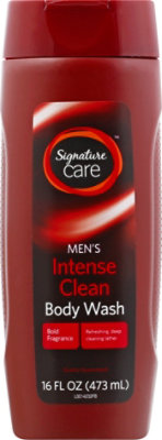 Signature Select/Care Mens Body Wash Intense Clean Bold Fragrance - 16 Fl. Oz. - Image 2