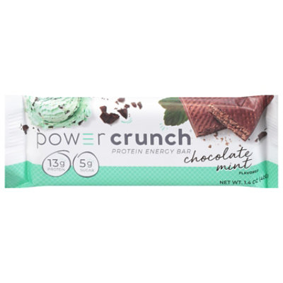 Power Crunch Energy Bar Protein Chocolate Mint - 1.4 Oz - Image 3