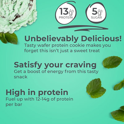 Power Crunch Energy Bar Protein Chocolate Mint - 1.4 Oz - Image 6