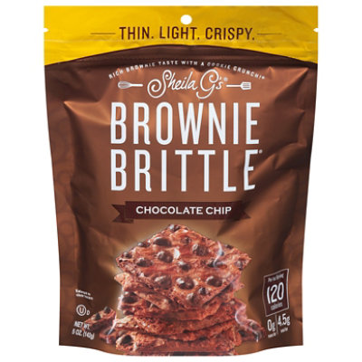 Sheila Gs Brownie Brittle Chocolate Chip - 5 Oz - Jewel-Osco