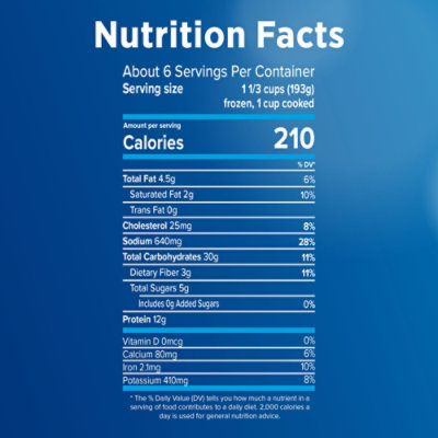 Birds Eye Voila! Family Size Cheesy Ranch Chicken Frozen Meal - 42 Oz - Image 4