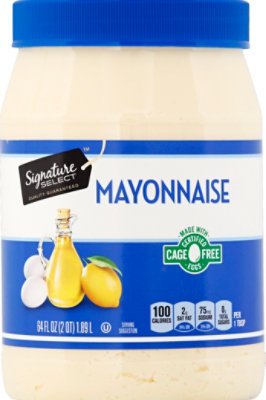 Signature SELECT Mayonaise Jar - 64 Oz - acmemarkets