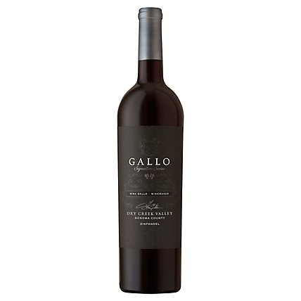 Gallo Family Vineyards Signature Series Dry Creek Zinfandel Wine - 750 Ml - Image 2