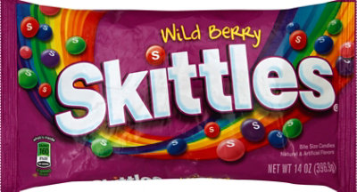 Skittles Wild Berry Candy Bag 14 Oz - Image 2