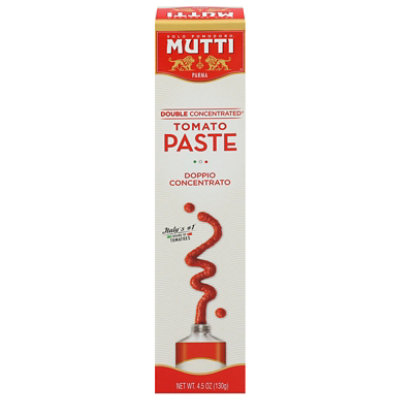 Mutti Tomato Paste Doppio Concentrato Double Concentrated - 4.5 Oz