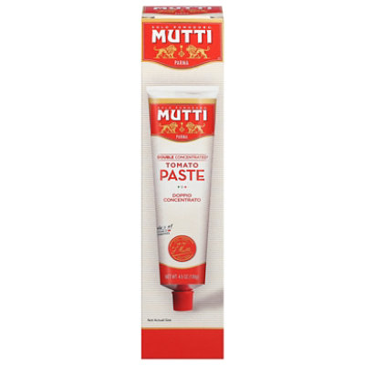 Mutti Tomato Paste Doppio Concentrato Double Concentrated - 4.5 Oz - Image 3