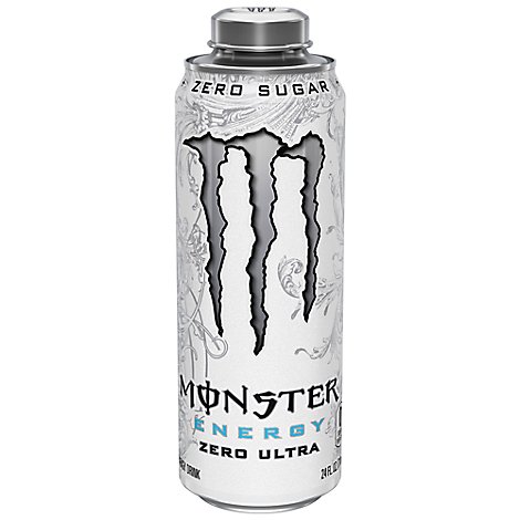 Monster Energy Zero Ultra Sugar Free Energy Drink - 24 Fl. Oz.