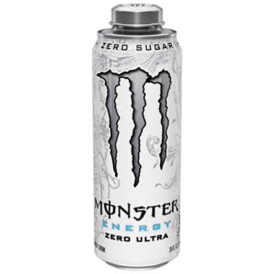 Monster Energy Zero Ultra Sugar Free Energy Drink - 24 Fl. Oz 