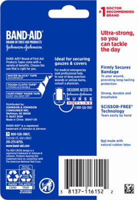 BAND-AID Tape Cloth Small 1 Inches - Each - Image 4