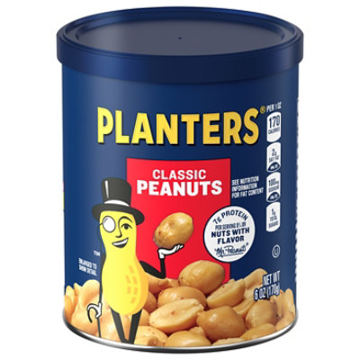 Planters Peanuts Classic - 6 Oz