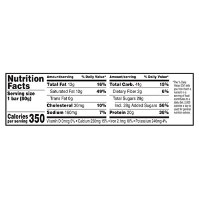 Gatorade Protein Bar Whey Chocolate Chip - 2.8 Oz - Image 4