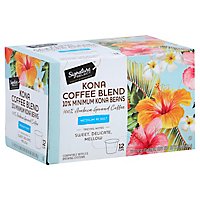 Signature SELECT Coffee Pods Medium Roast Kona Blend - 12-0.42 Oz - Image 1