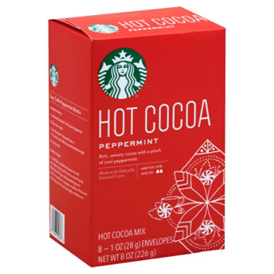 Starbucks Hot Cocoa  Peppermint - 8 Count - Image 1