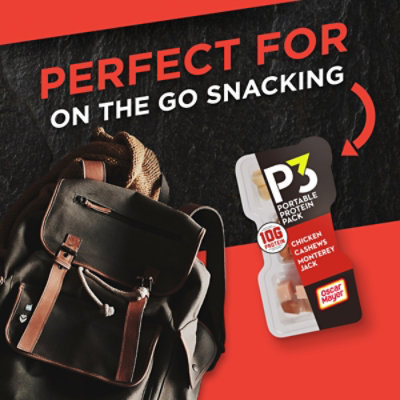 P3 Portable Protein Snack with Chicken - Cashews & Monterey Jack Cheese - 2 Oz - Image 4