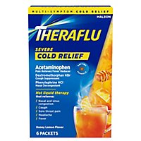 Theraflu Multi-Symptom Severe Cold Lipton - 6 Count - Image 2
