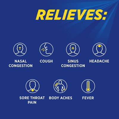 Theraflu Multi-Symptom Severe Cold Lipton - 6 Count - Image 2