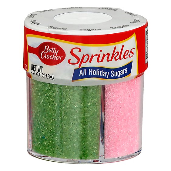 Betty Crocker Decors Sugars 4 Fun Colors - Each
