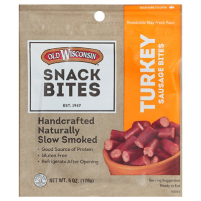 Old Wisconsin Turkey Snack Bites - 6 Oz - Image 3