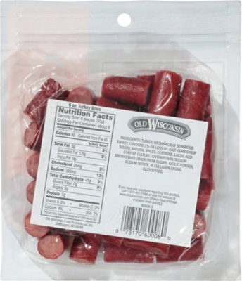 Old Wisconsin Turkey Snack Bites - 6 Oz - Image 6