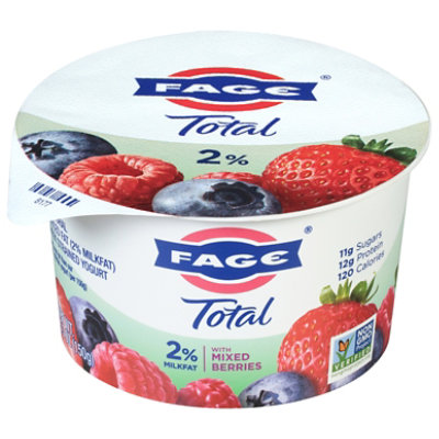 Fage Total 2% Yogurt Greek Lowfat Strained with Mixed Berries - 5.3 Oz - Image 3