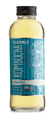 Clearly Asian Pear Kombucha - 14 Fl. Oz.