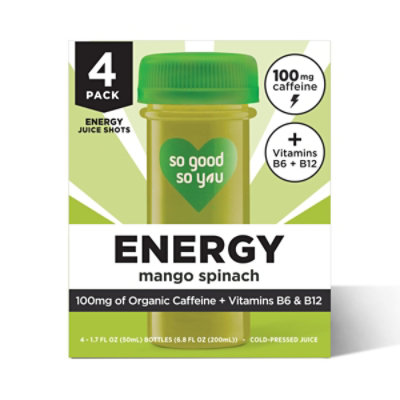 So Good So You Probiotic Energy Shot - 4 - 1.7 Fl. Oz. - Image 4