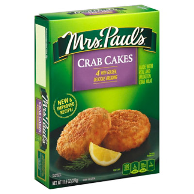 Mrs Pauls Crab Cakes - 11.6 Oz - Image 1