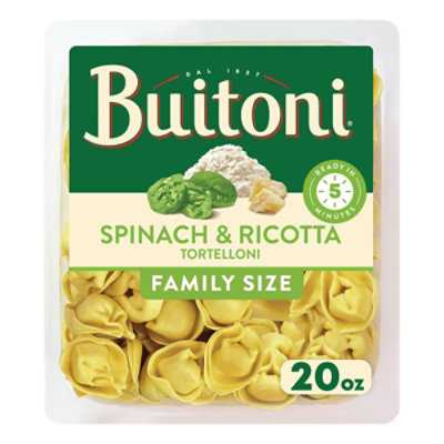 Buitoni Spinach And Ricotta Tortelloni Refrigerated Pasta Family Size - 20 Oz - Image 1