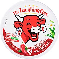 The Laughing Cow Creamy Spicy Pepper Jack Cheese Spread - 6 Oz - Image 2
